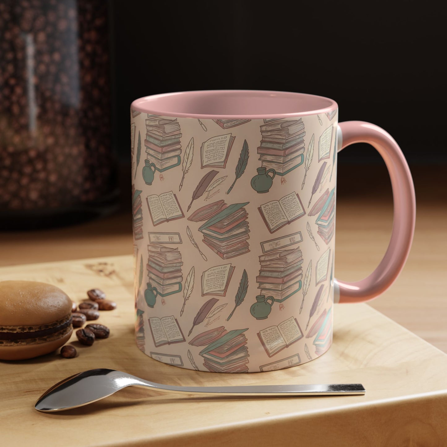 Quill and Pot Coffee Mug (11, 15oz)