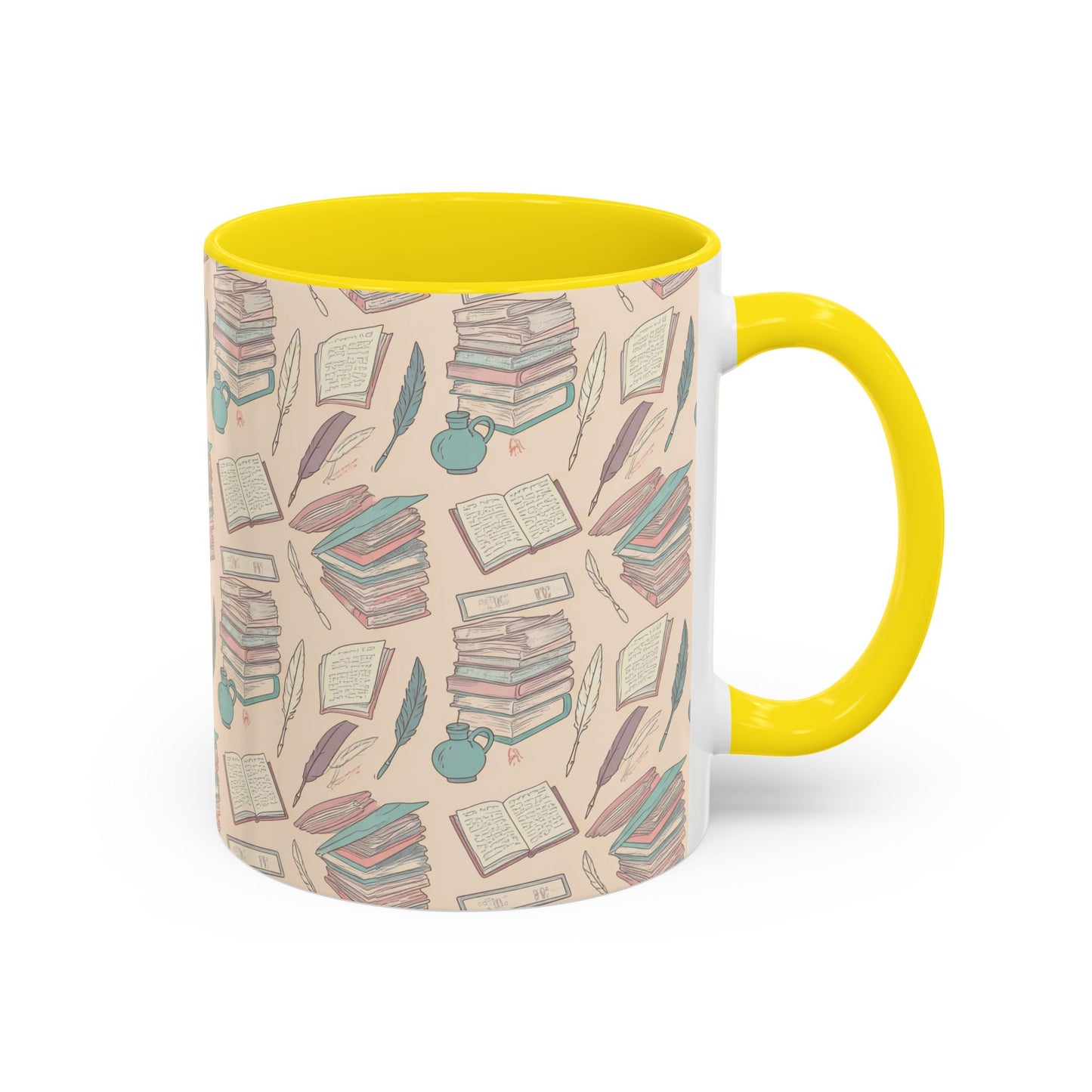 Quill and Pot Coffee Mug (11, 15oz)