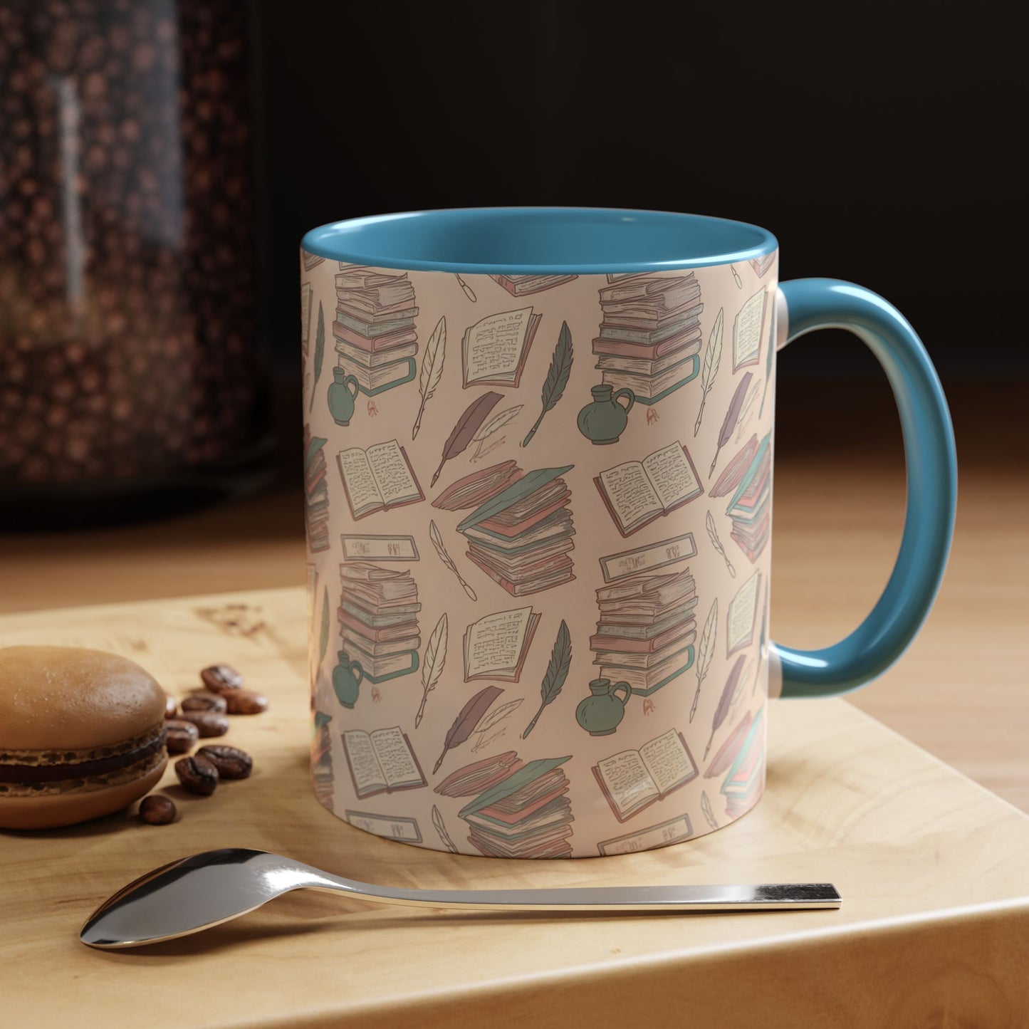 Quill and Pot Coffee Mug (11, 15oz)