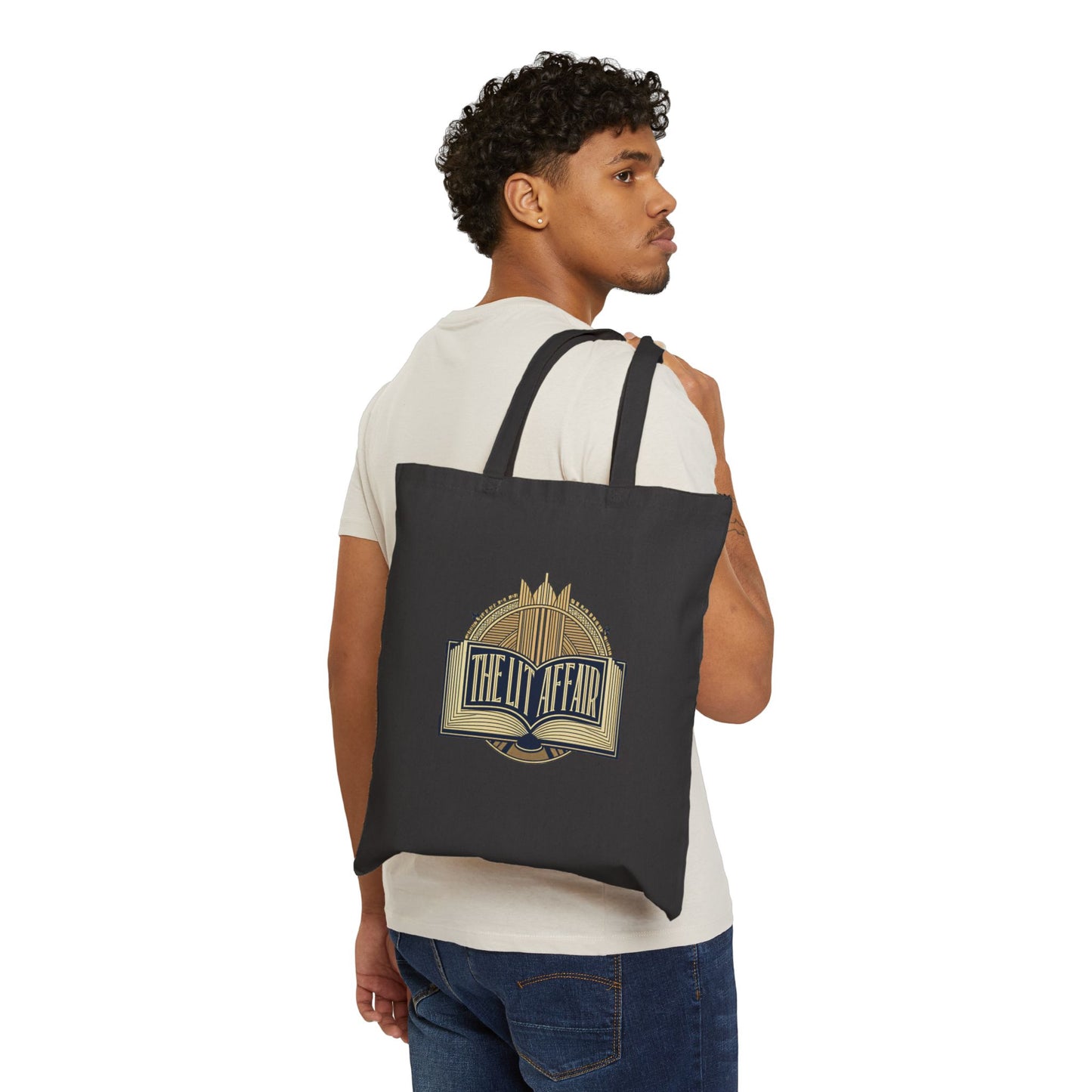 Prose and Cons Cotton Canvas Tote Bag