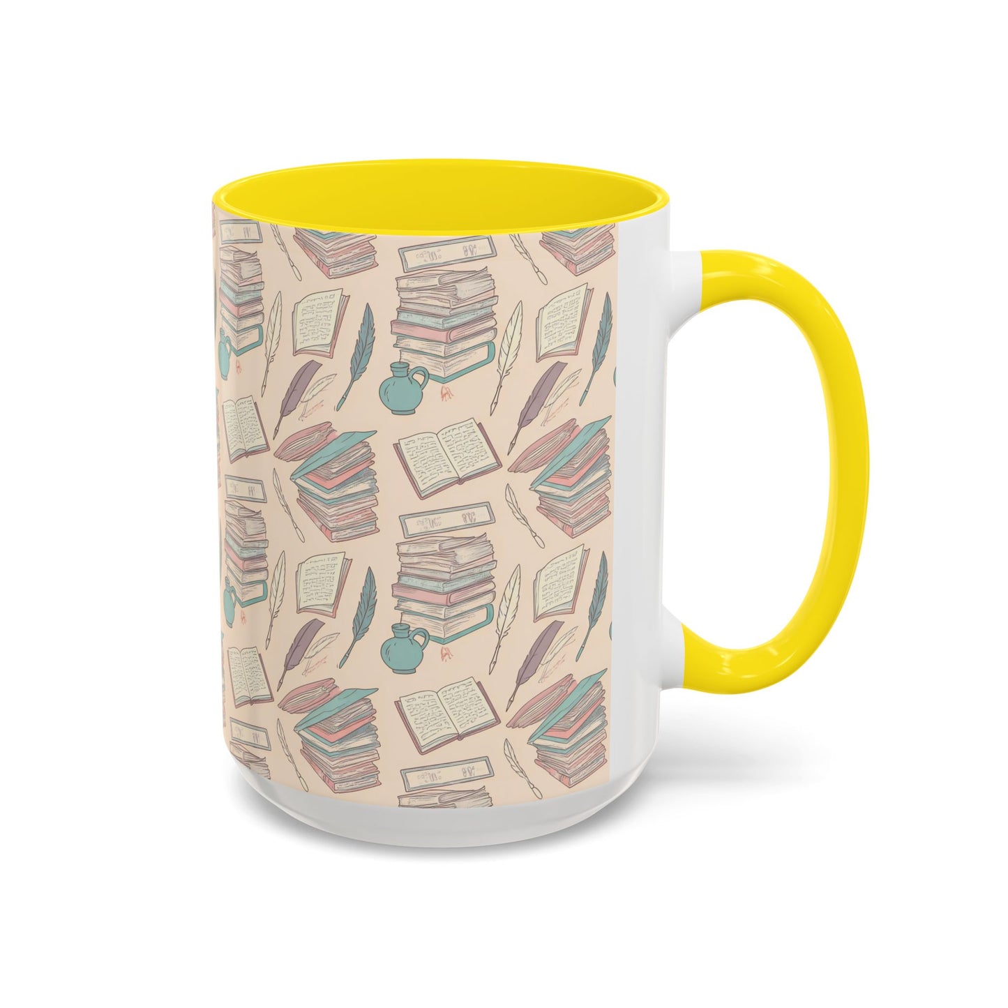 Quill and Pot Coffee Mug (11, 15oz)