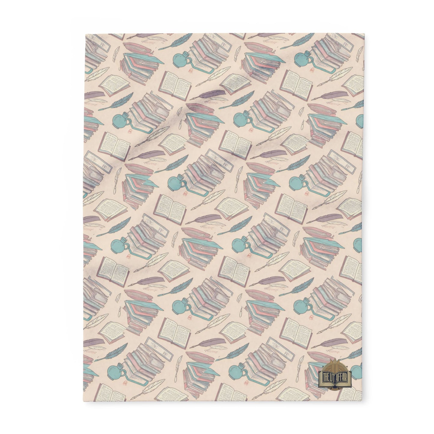 Quill and Pot Book Arctic Fleece Blanket