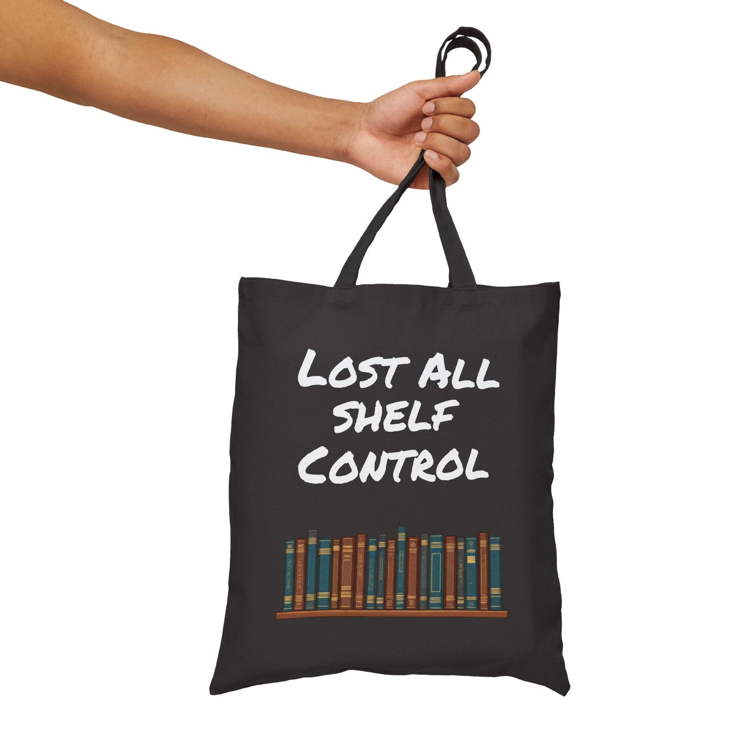 Lost all Shelf Control Cotton Canvas Tote Bag