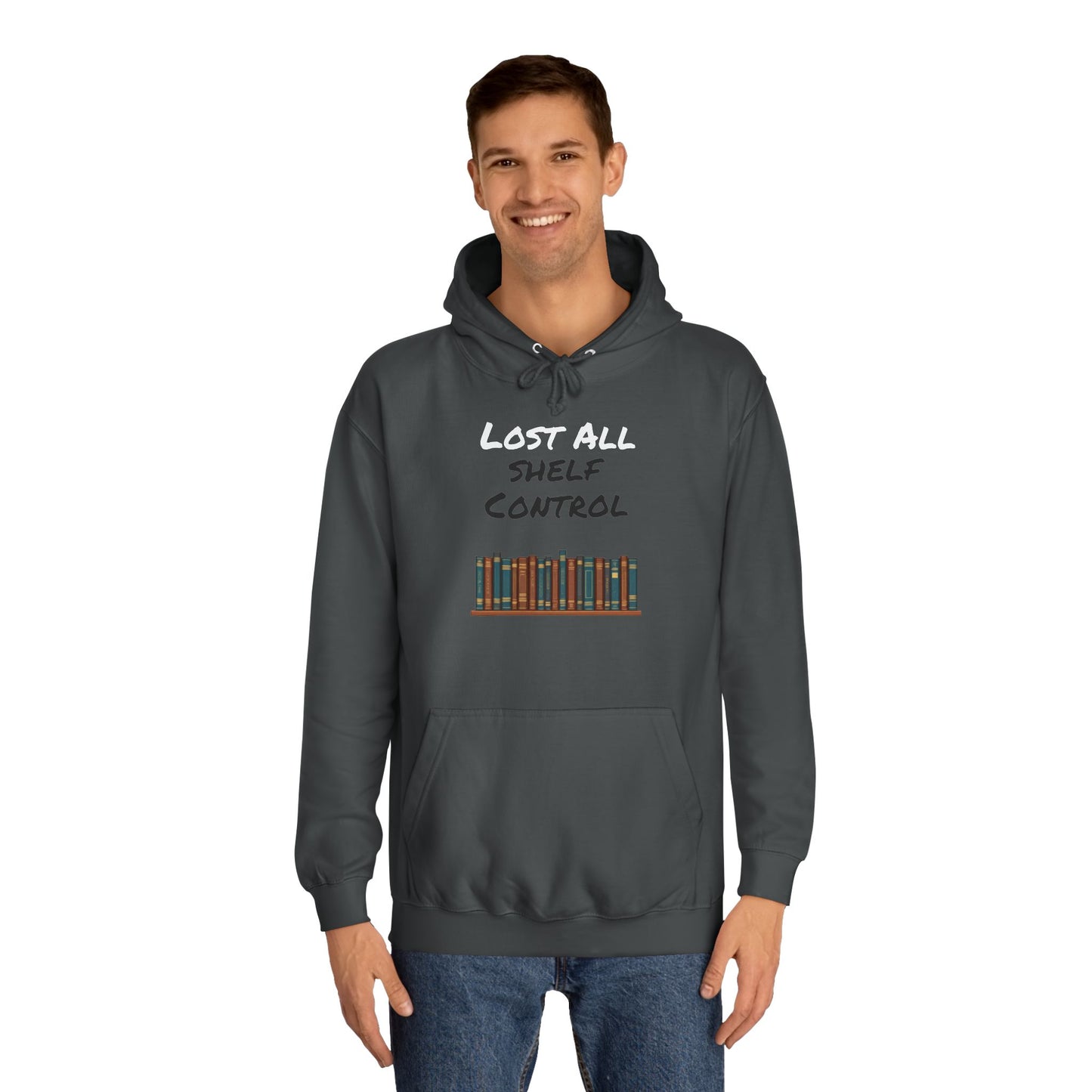 Lost all Shelf Control Unisex College Hoodie