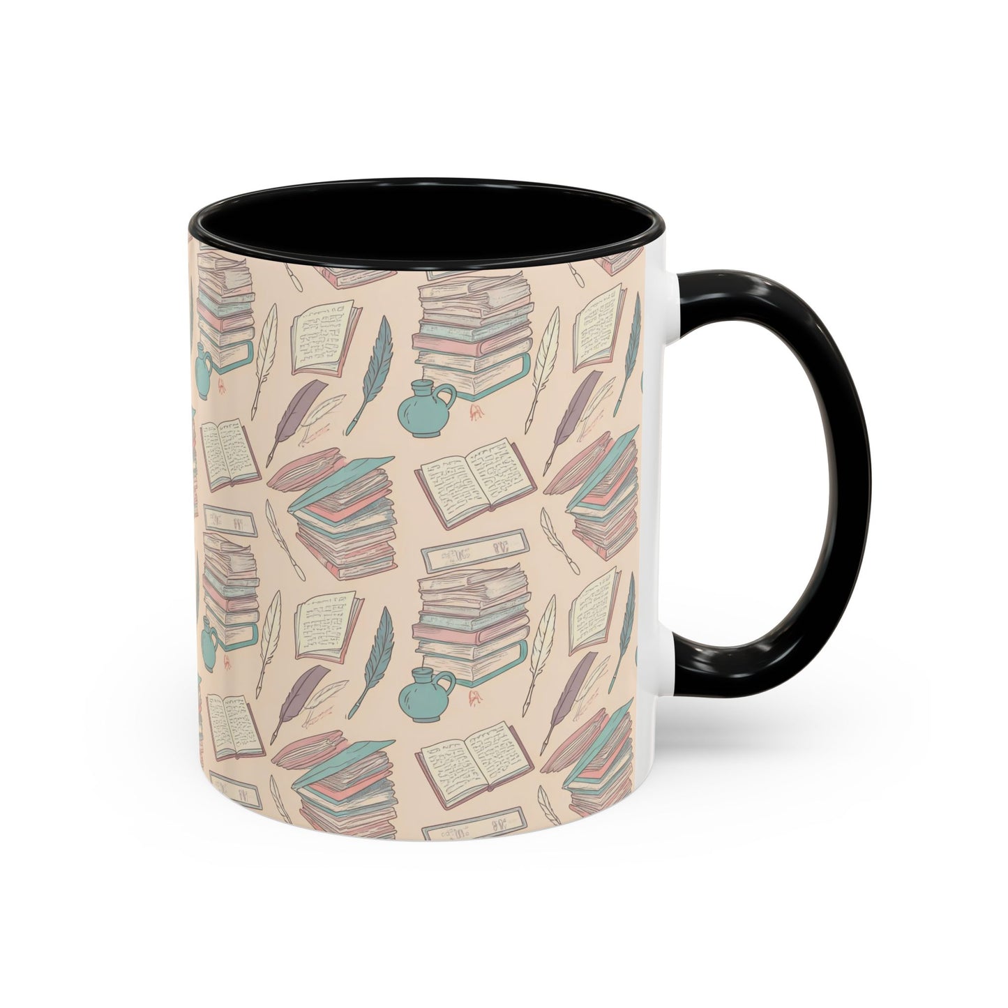 Quill and Pot Coffee Mug (11, 15oz)