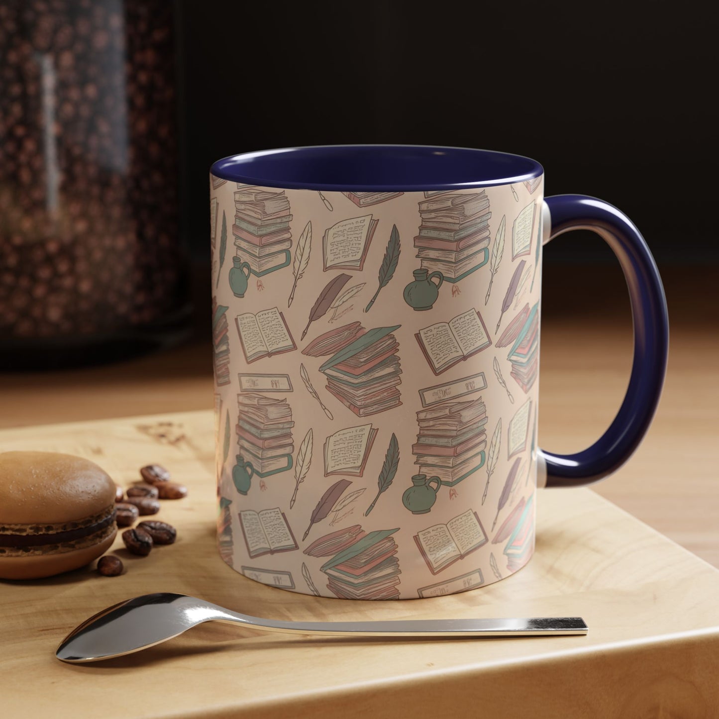 Quill and Pot Coffee Mug (11, 15oz)