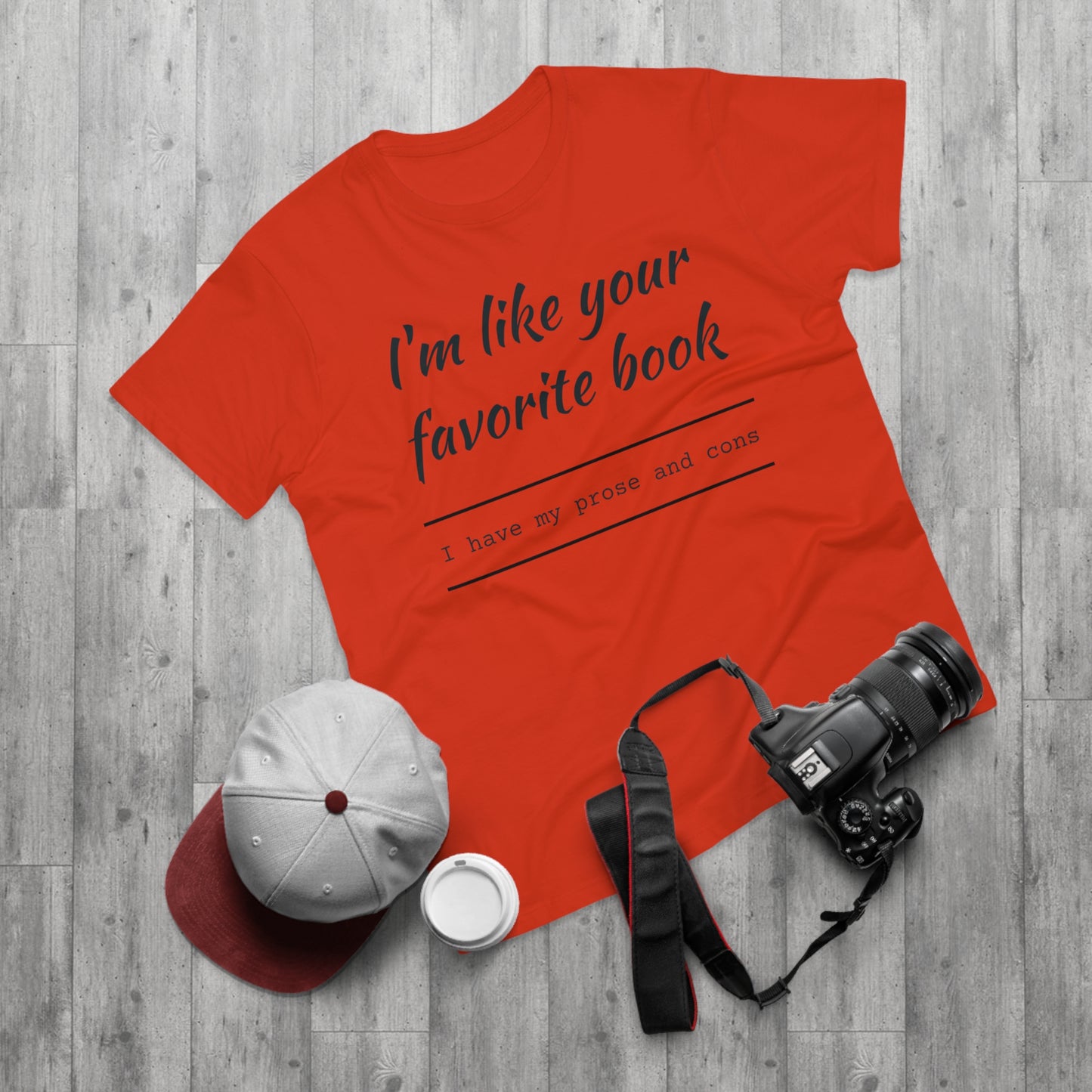 I'm Like Your Favorite Book Single Jersey Men's T-shirt