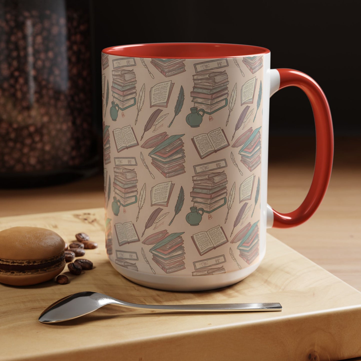 Quill and Pot Coffee Mug (11, 15oz)