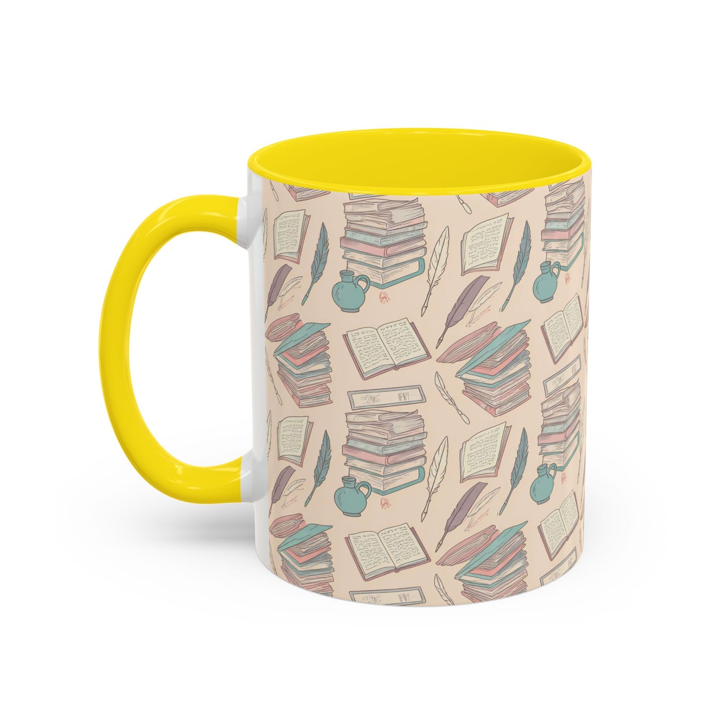 Quill and Pot Coffee Mug (11, 15oz)
