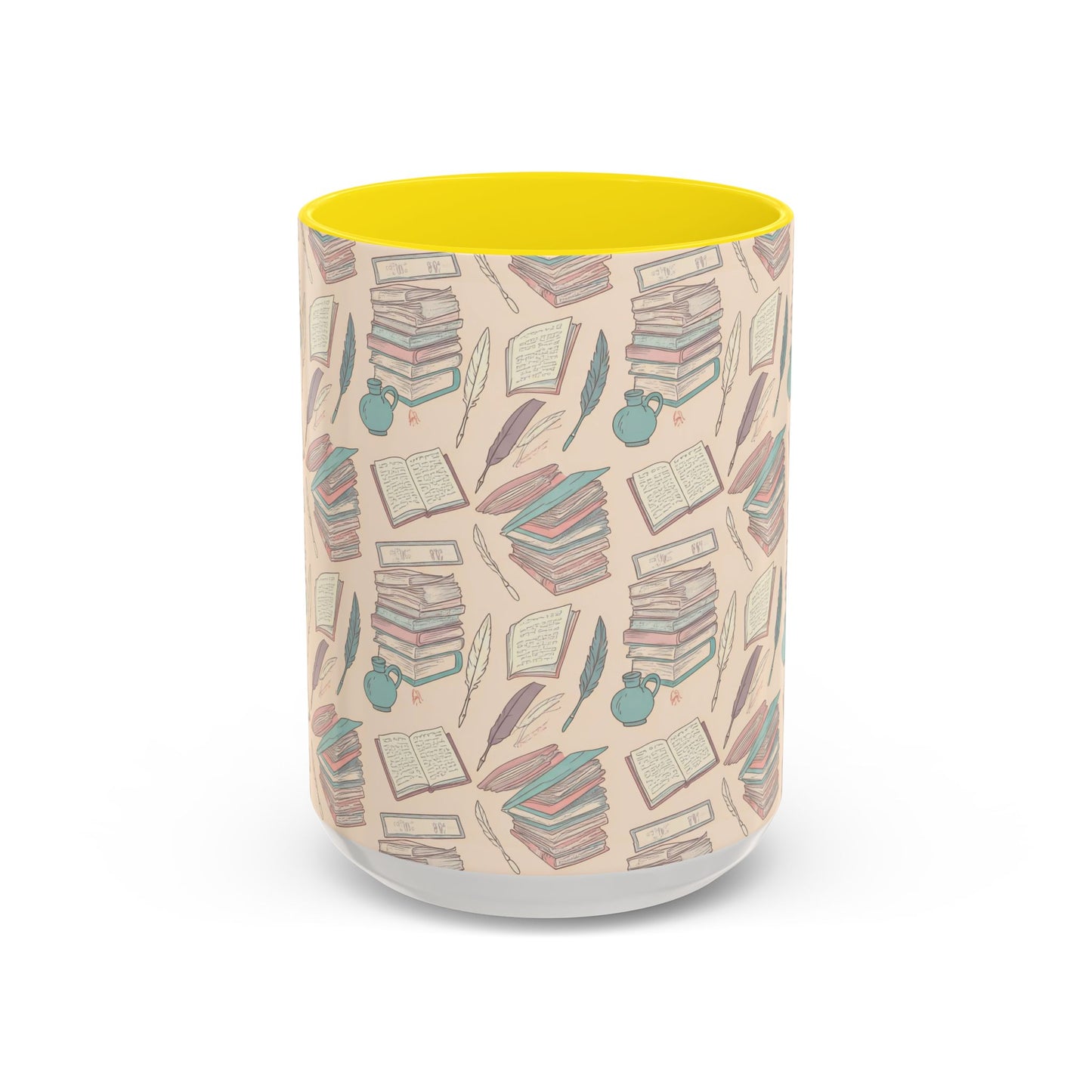 Quill and Pot Coffee Mug (11, 15oz)