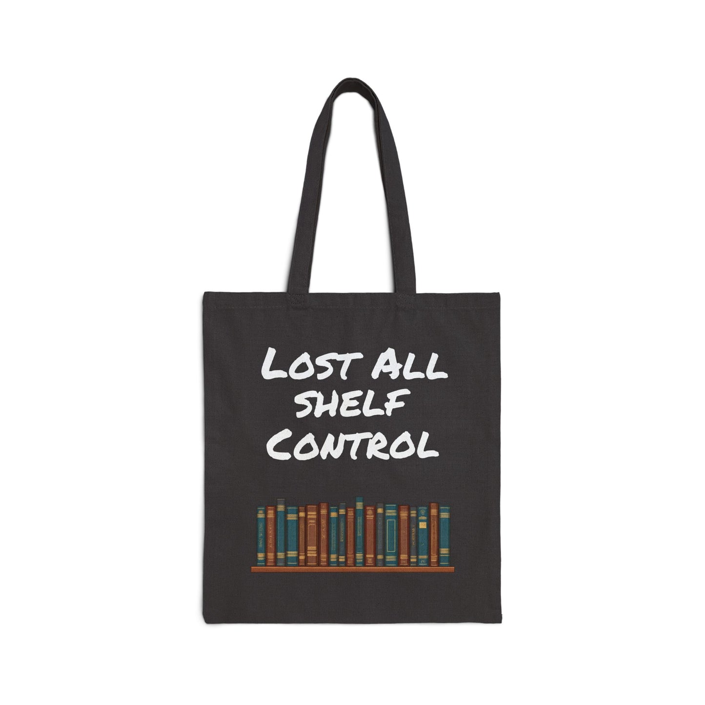 Lost all Shelf Control Cotton Canvas Tote Bag