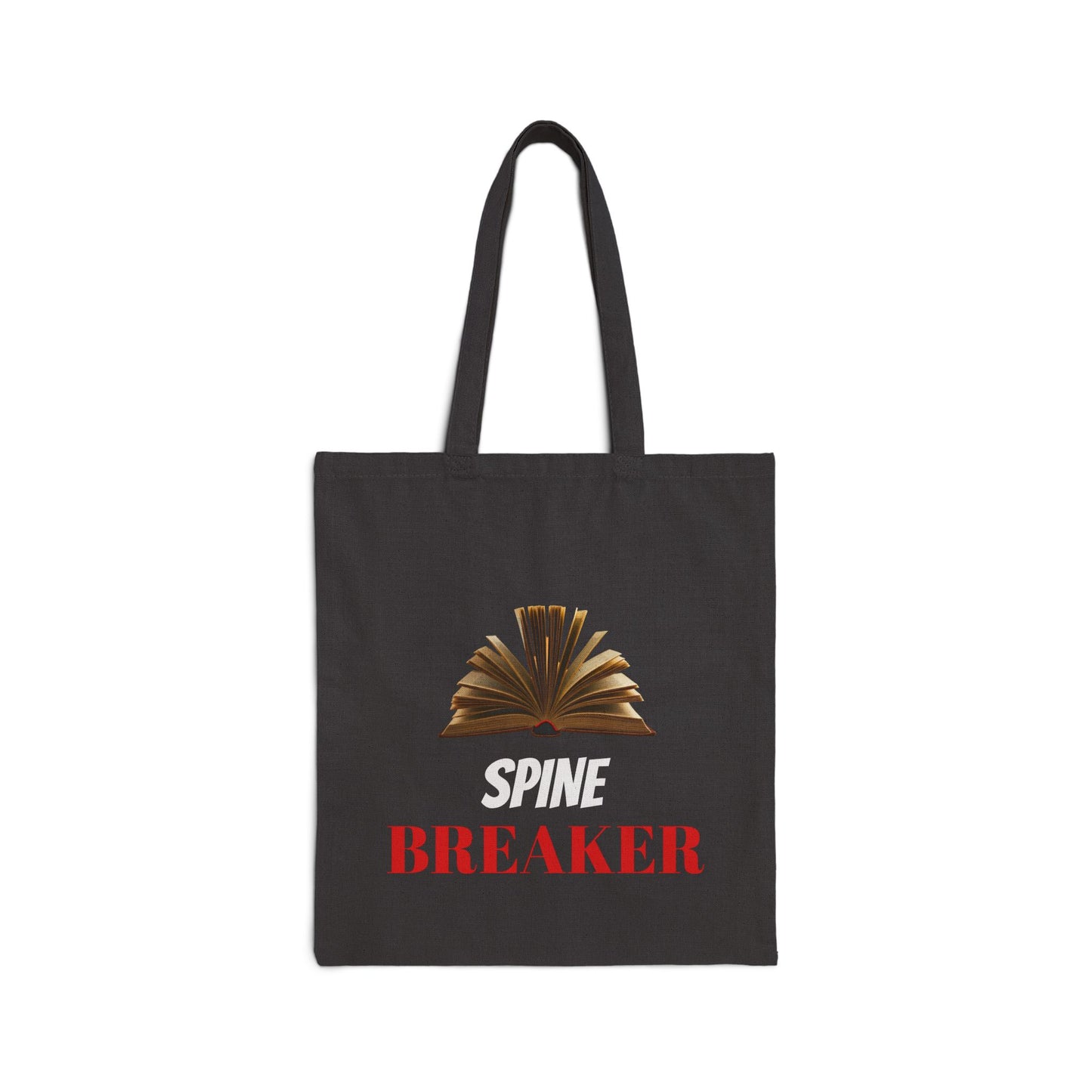 Spine Breaker Cotton Canvas Tote Bag