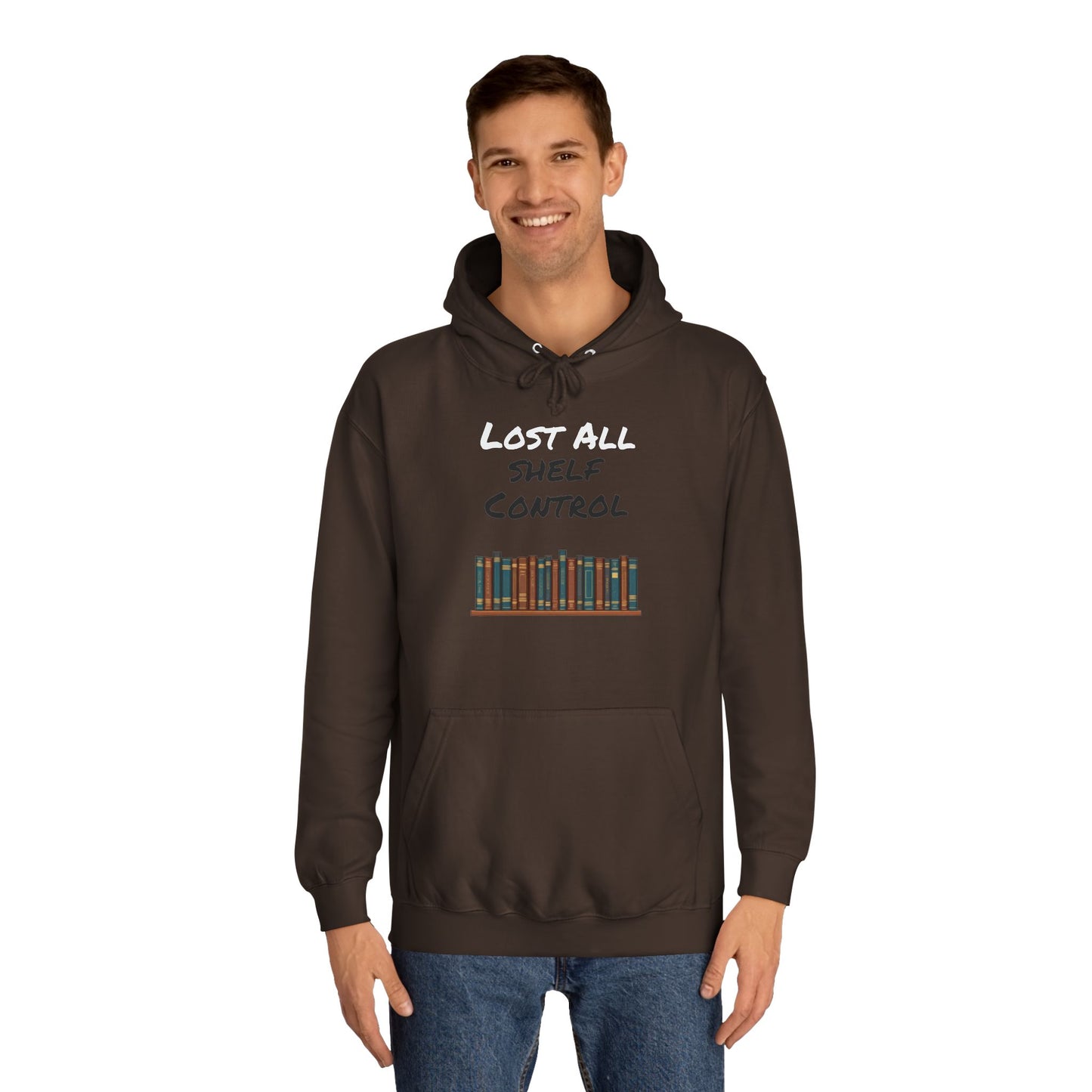 Lost all Shelf Control Unisex College Hoodie