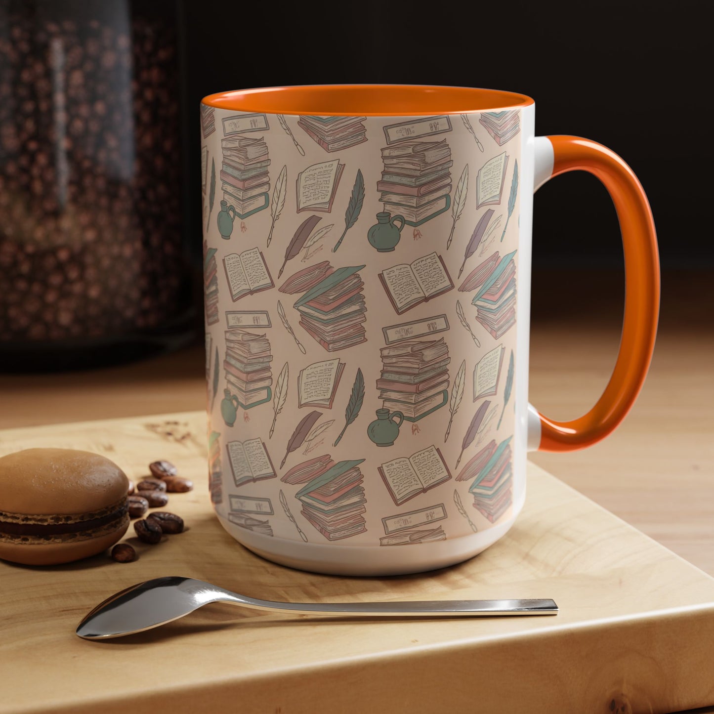 Quill and Pot Coffee Mug (11, 15oz)