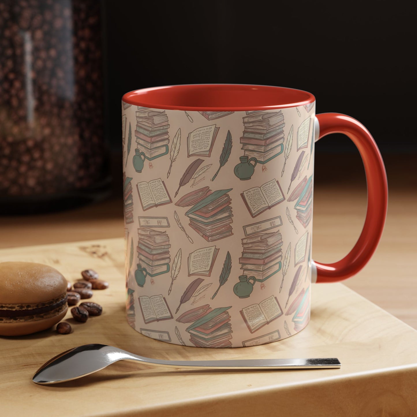 Quill and Pot Coffee Mug (11, 15oz)