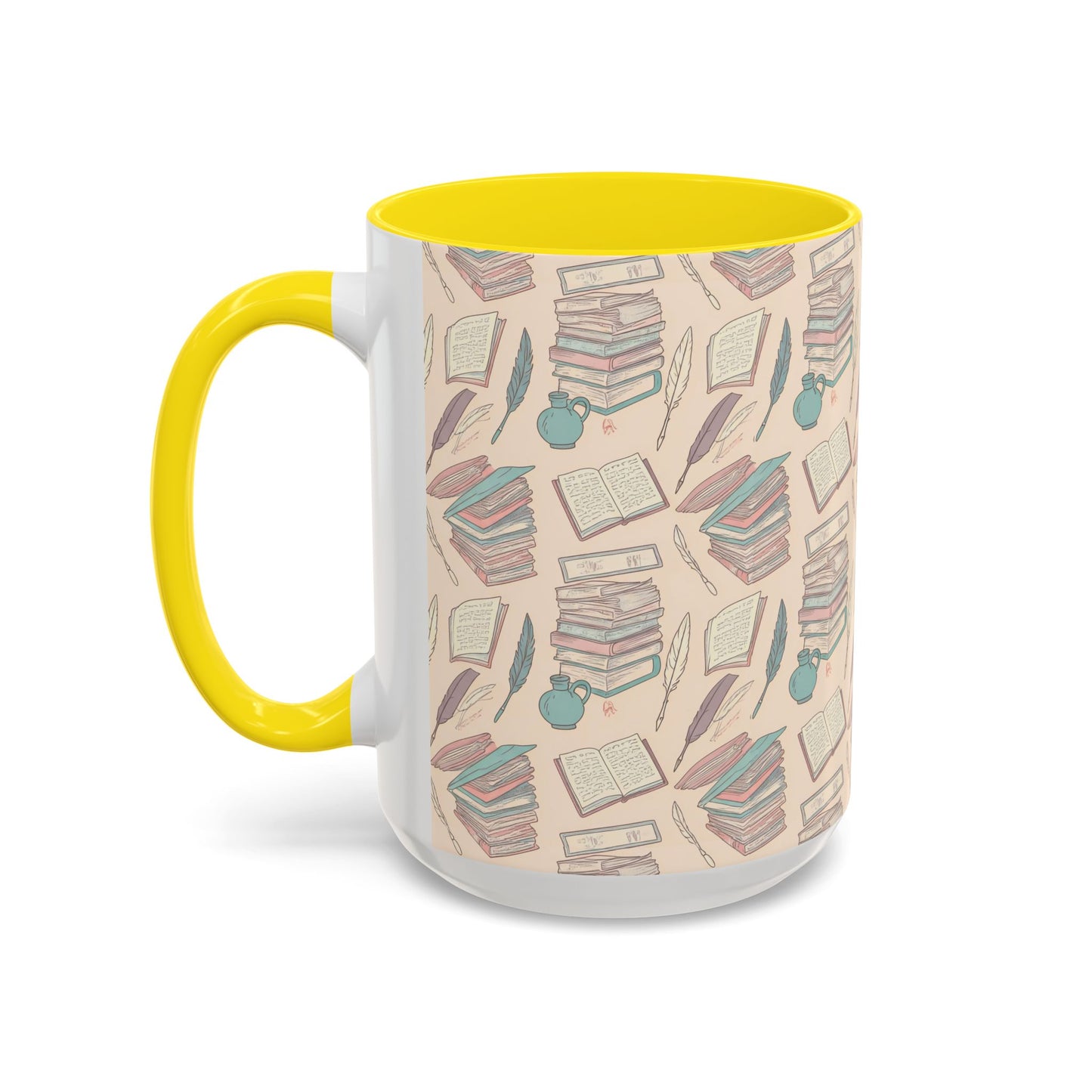 Quill and Pot Coffee Mug (11, 15oz)
