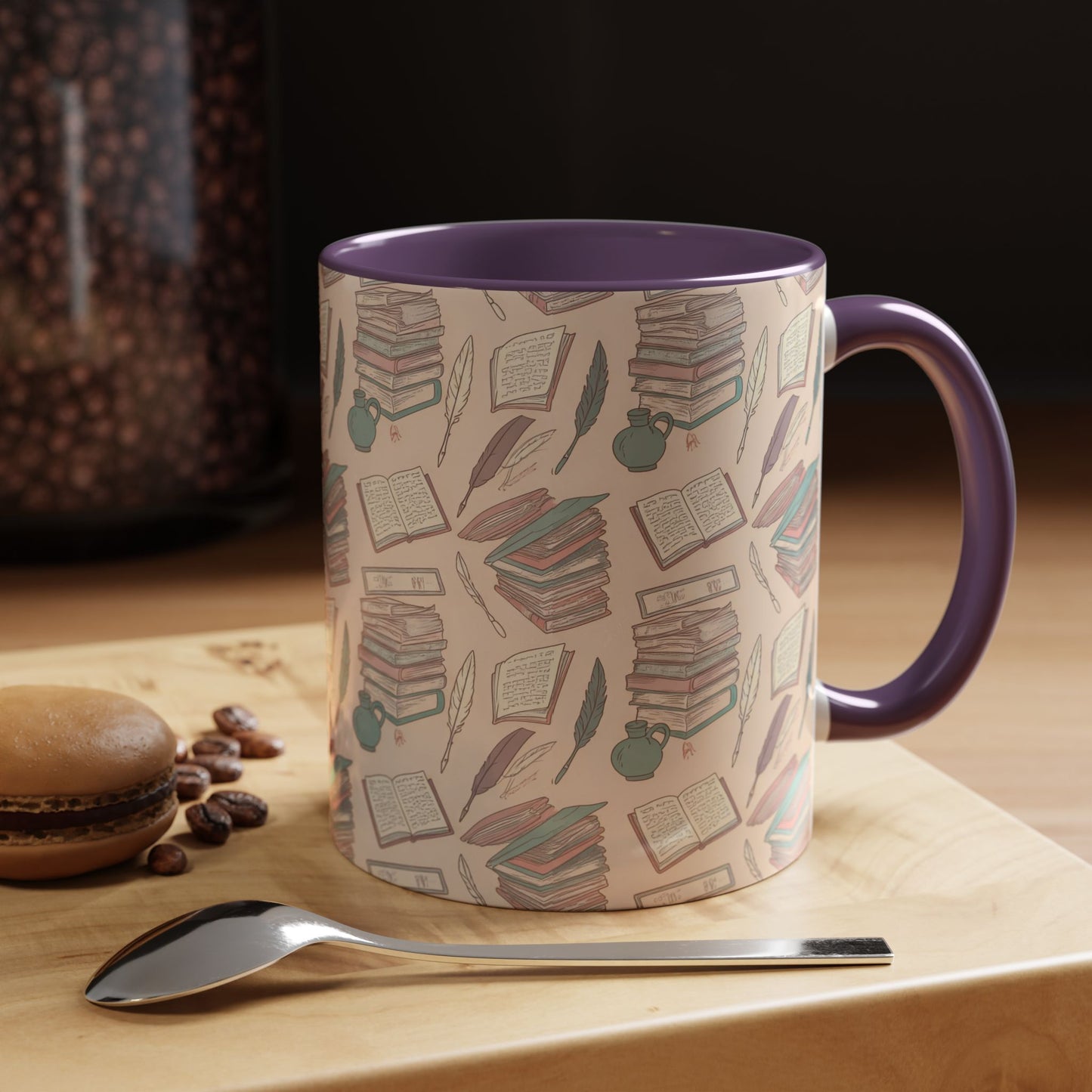 Quill and Pot Coffee Mug (11, 15oz)