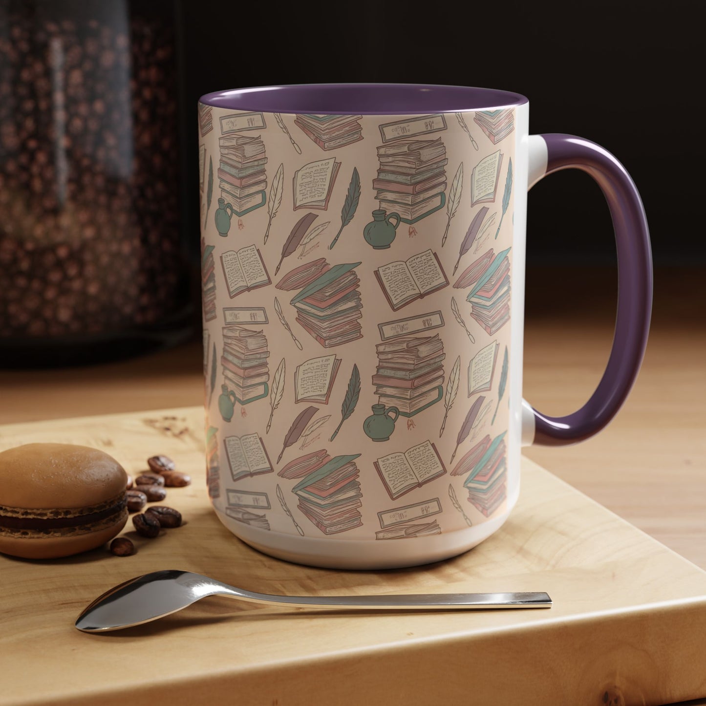 Quill and Pot Coffee Mug (11, 15oz)