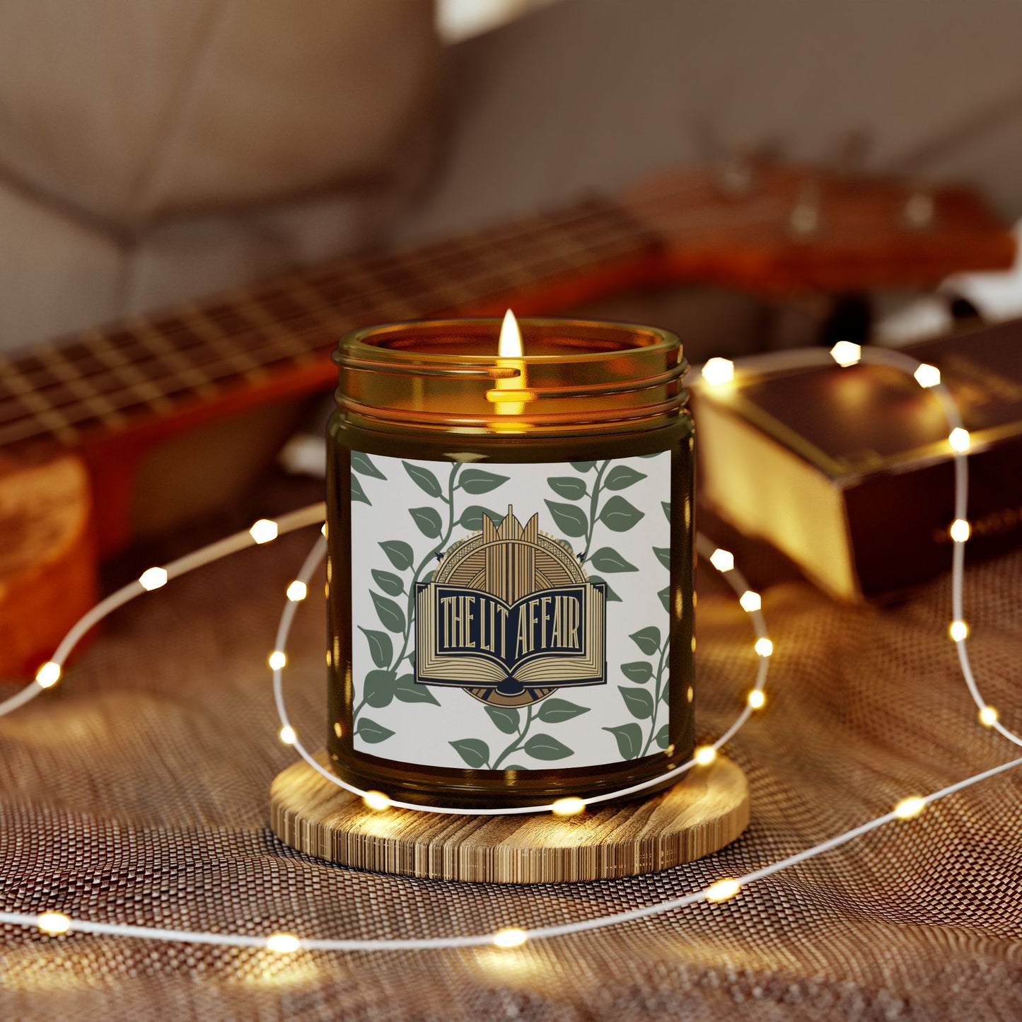 Scented Candles, Coconut Apricot Wax (4oz, 9oz)