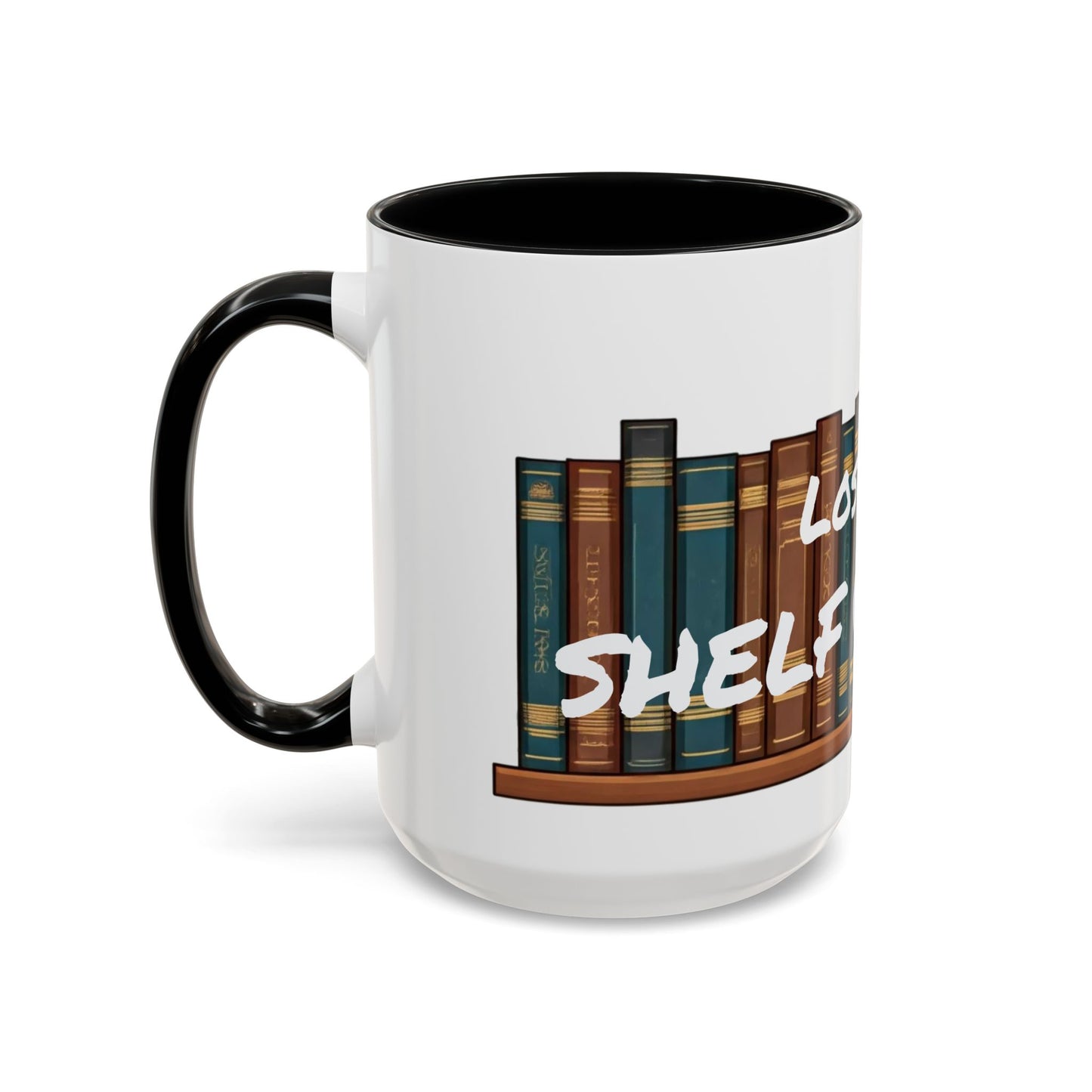 Lost All Shelf Control Coffee Mug (11, 15oz)