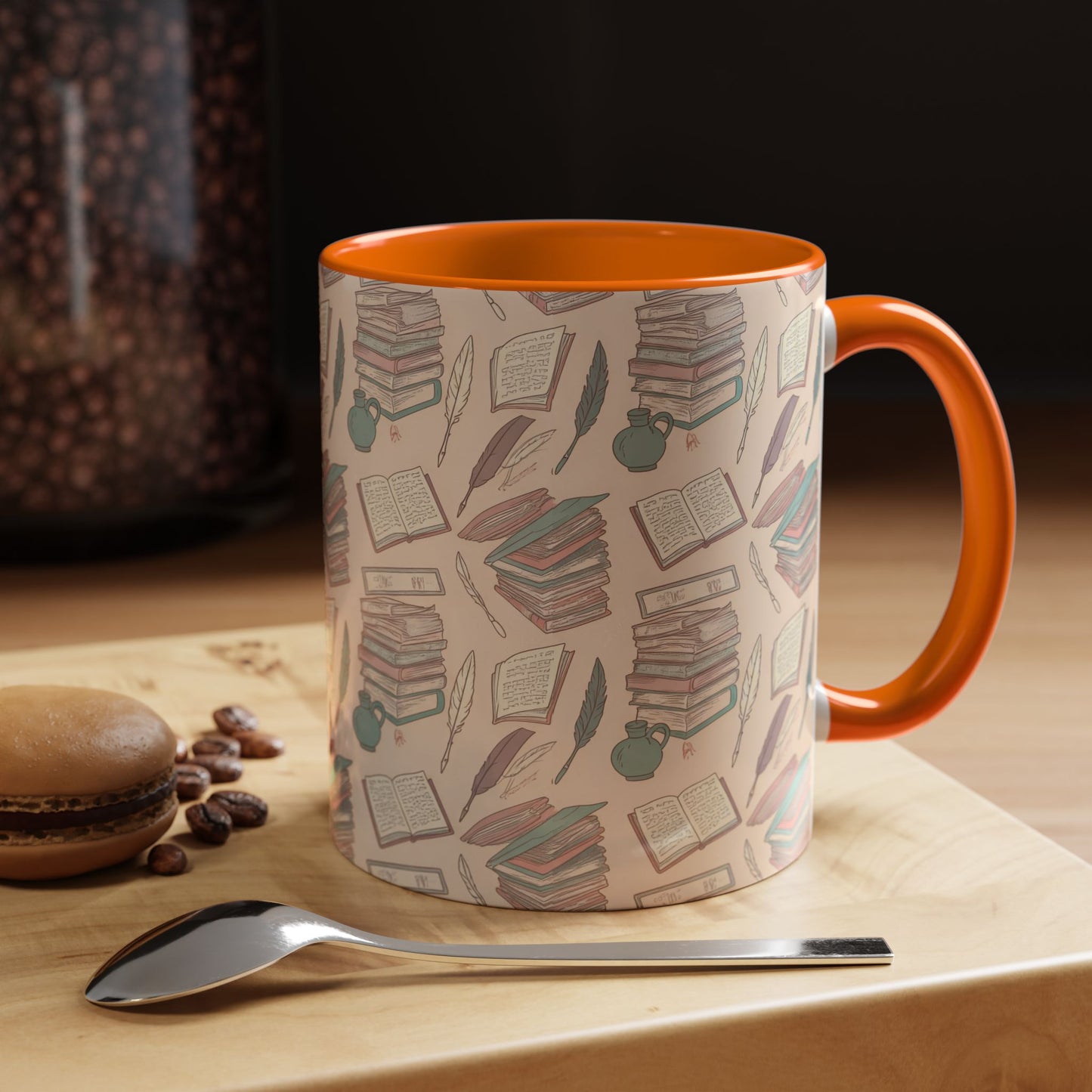 Quill and Pot Coffee Mug (11, 15oz)