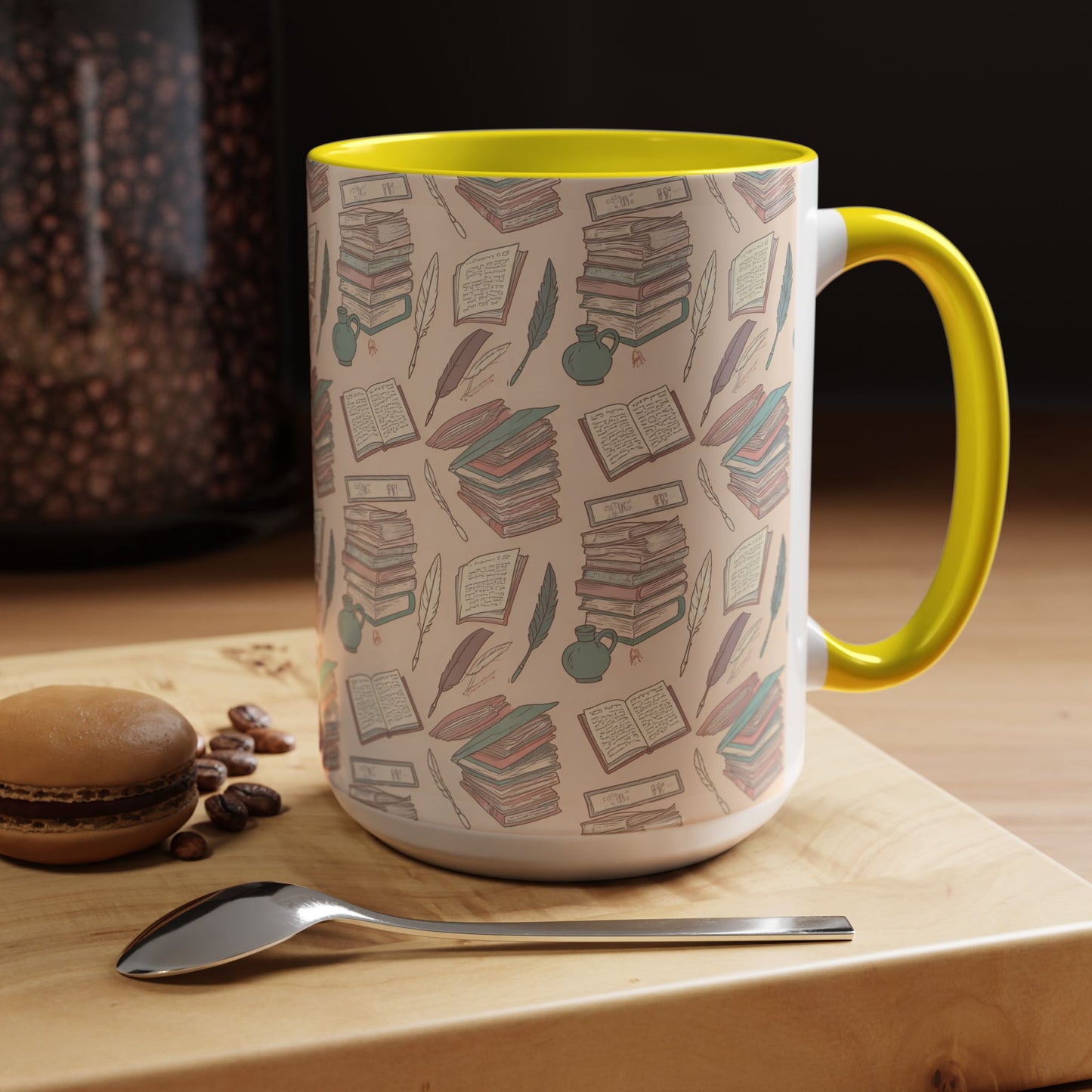 Quill and Pot Coffee Mug (11, 15oz)