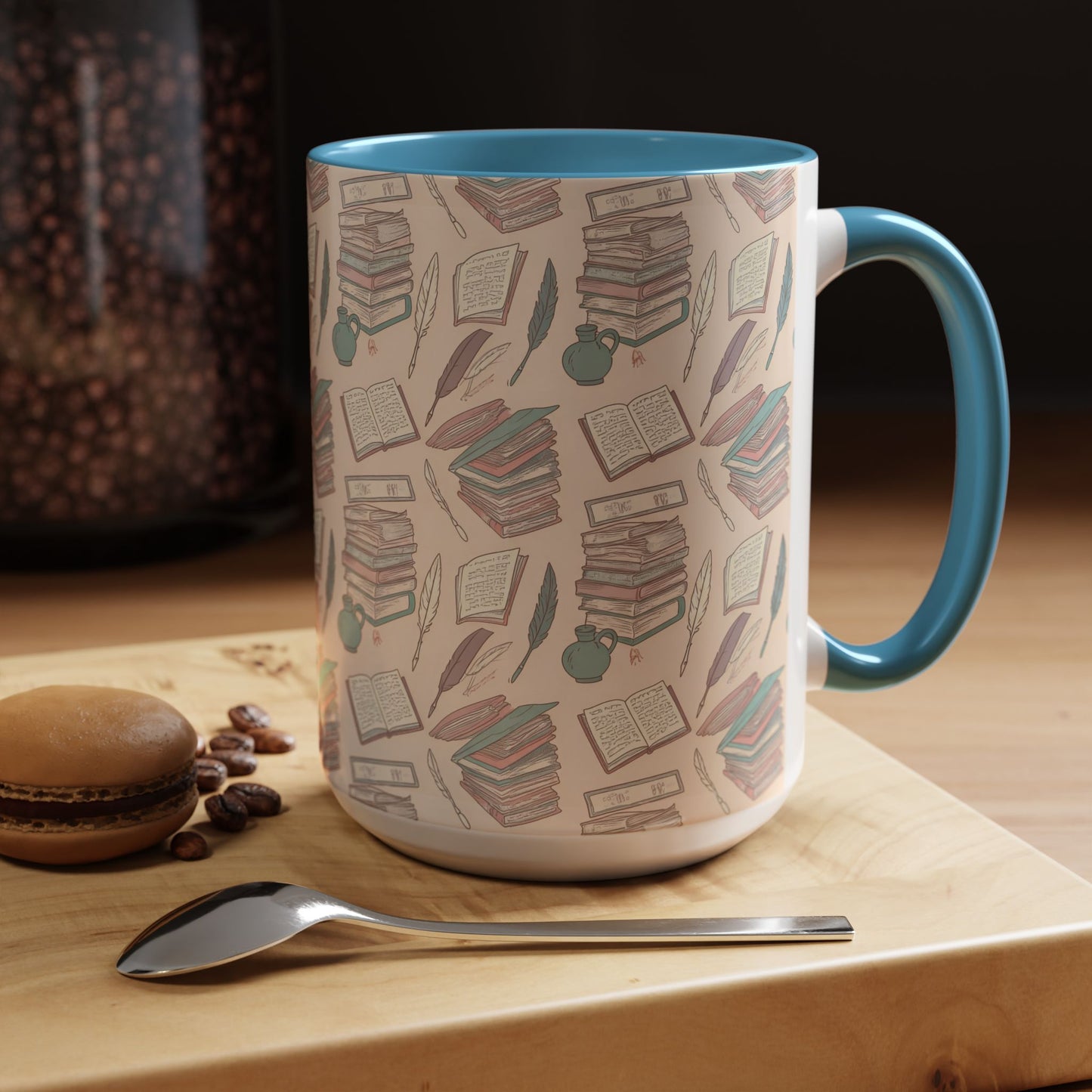 Quill and Pot Coffee Mug (11, 15oz)
