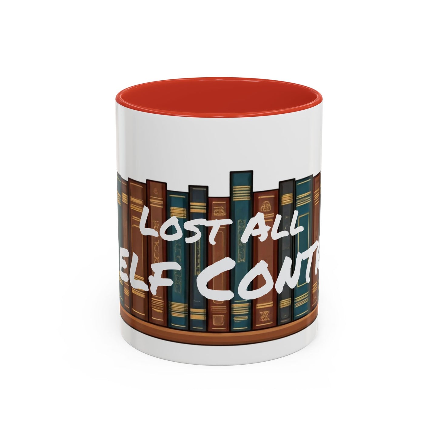 Lost All Shelf Control Coffee Mug (11, 15oz)
