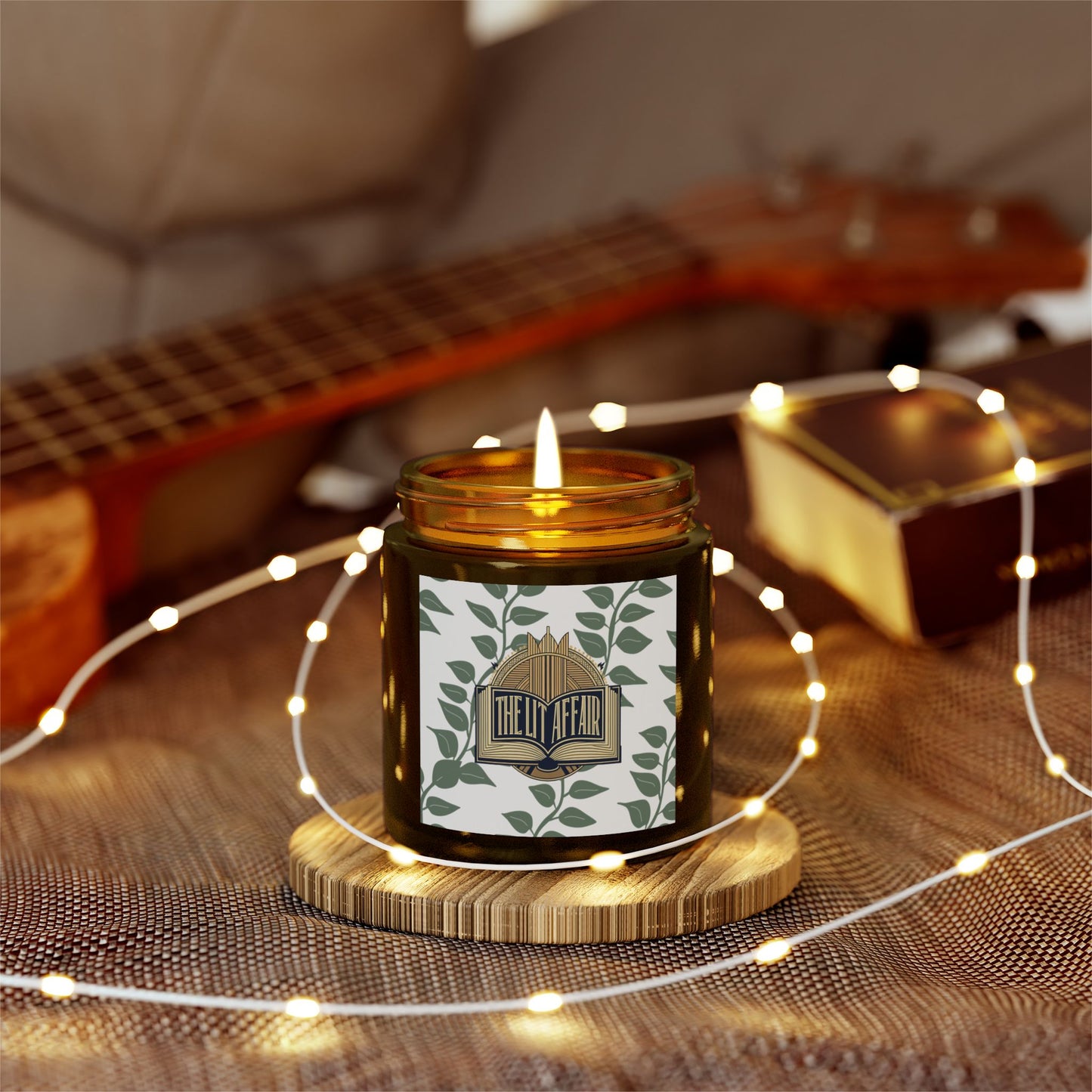 Scented Candles, Coconut Apricot Wax (4oz, 9oz)