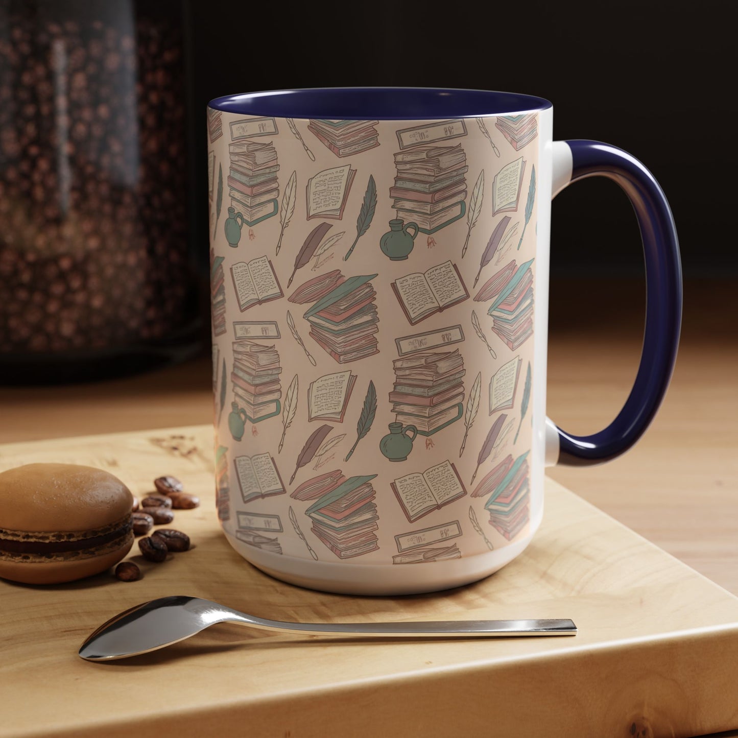 Quill and Pot Coffee Mug (11, 15oz)