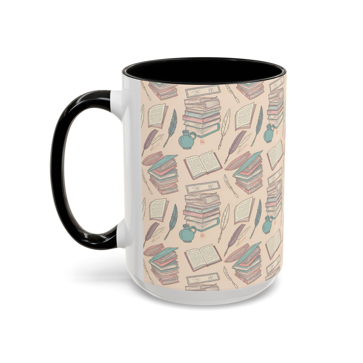 Quill and Pot Coffee Mug (11, 15oz)
