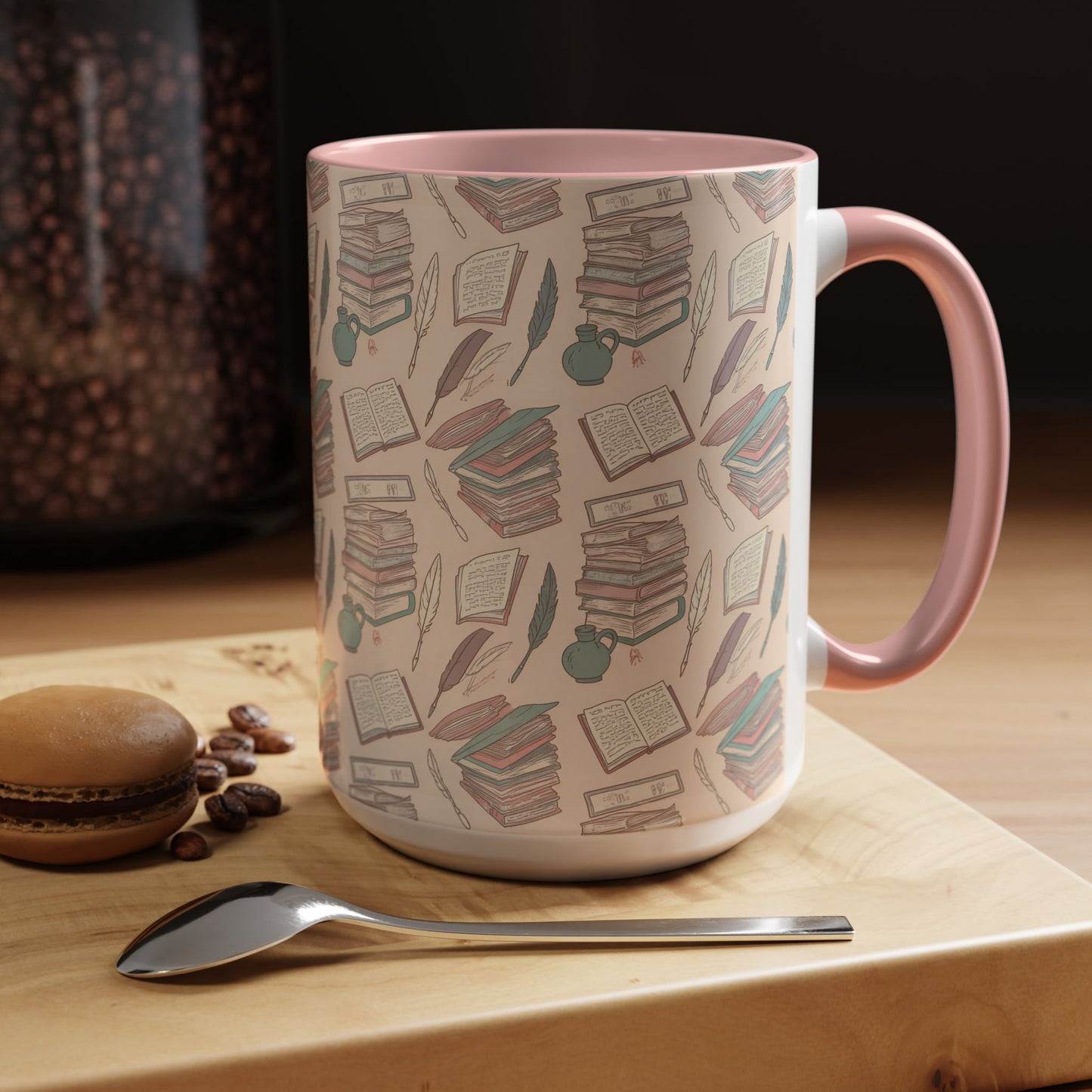 Quill and Pot Coffee Mug (11, 15oz)