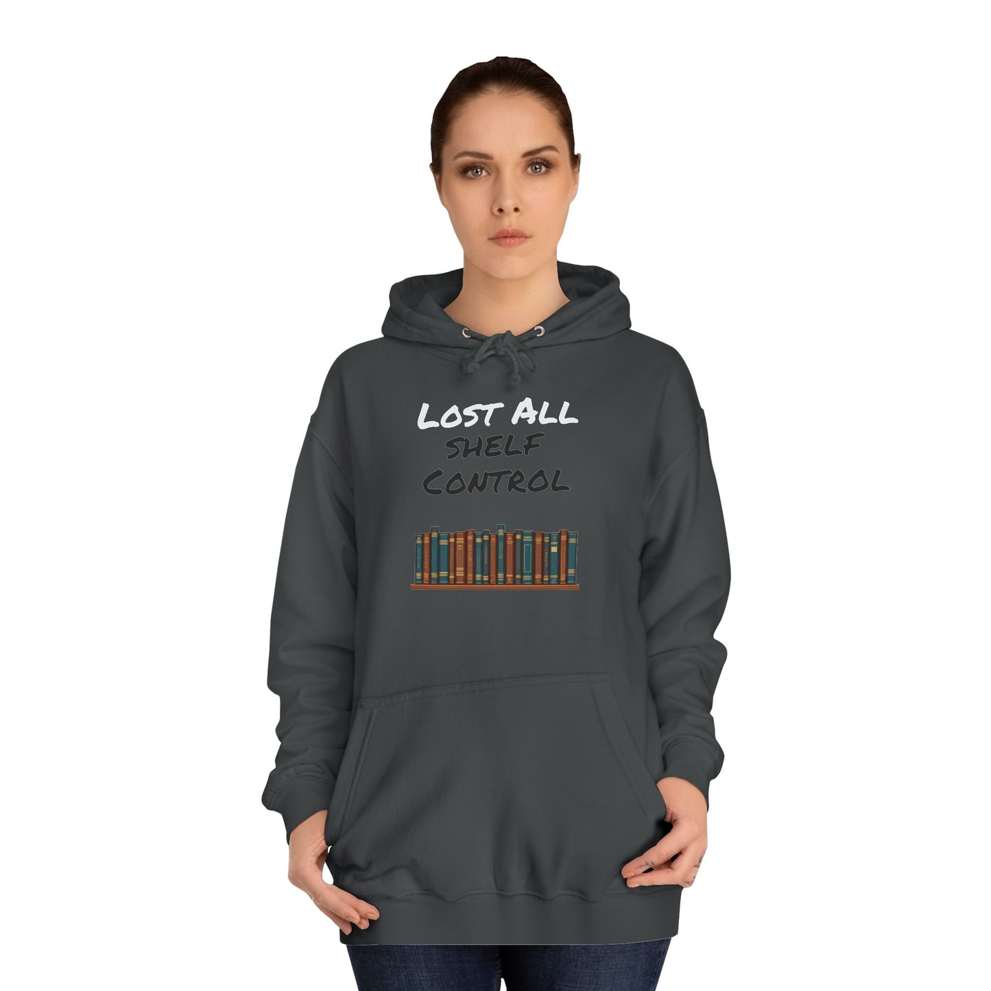 Lost all Shelf Control Unisex College Hoodie