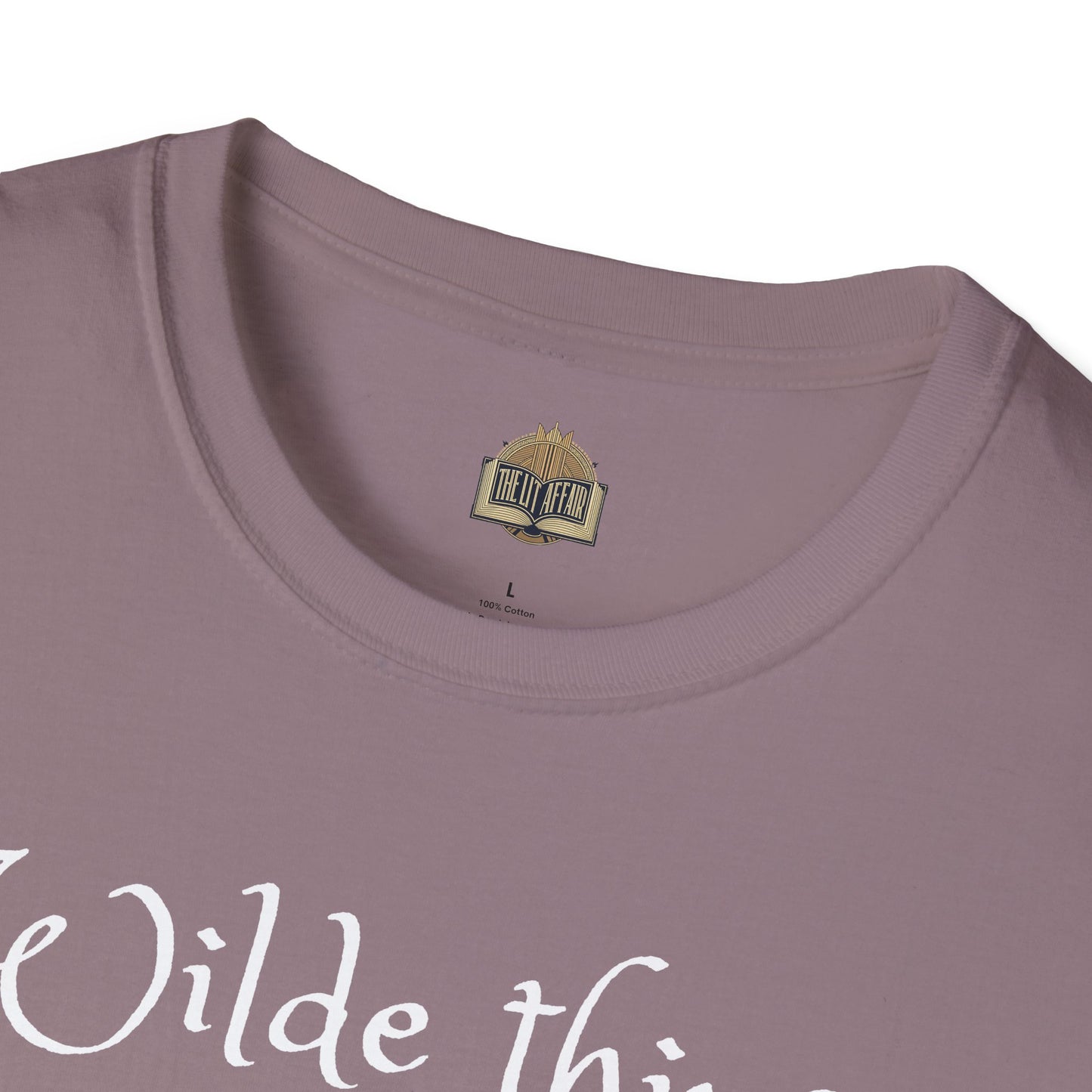Wilde Thing, I think I love you Unisex Softstyle T-Shirt