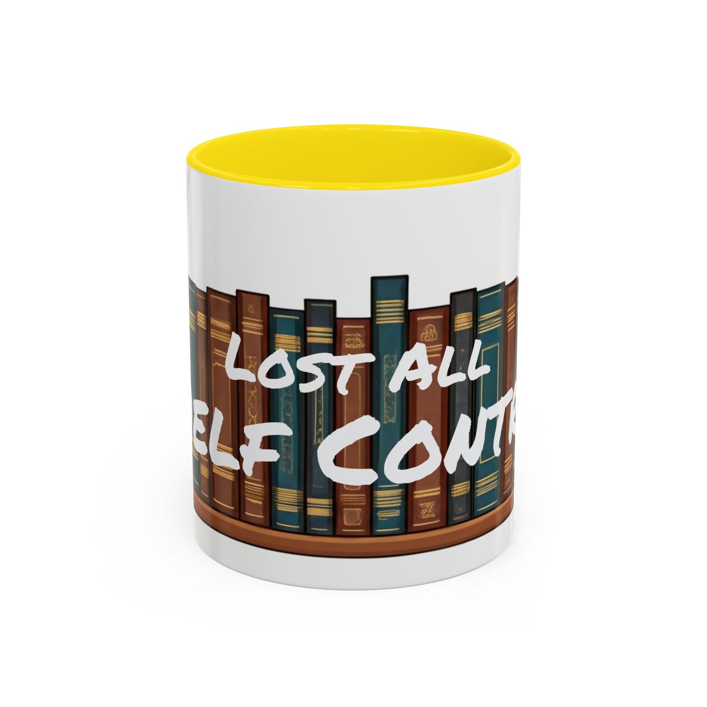 Lost All Shelf Control Coffee Mug (11, 15oz)