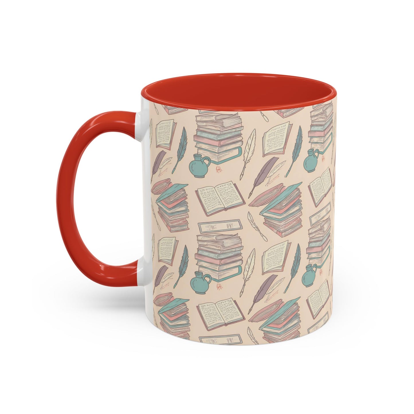 Quill and Pot Coffee Mug (11, 15oz)