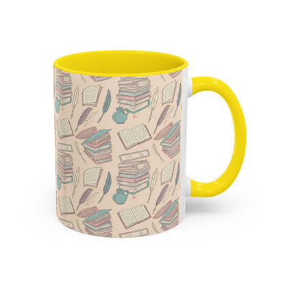 Quill and Pot Coffee Mug (11, 15oz)