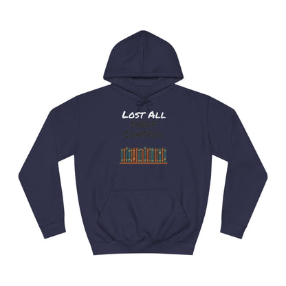 Lost all Shelf Control Unisex College Hoodie