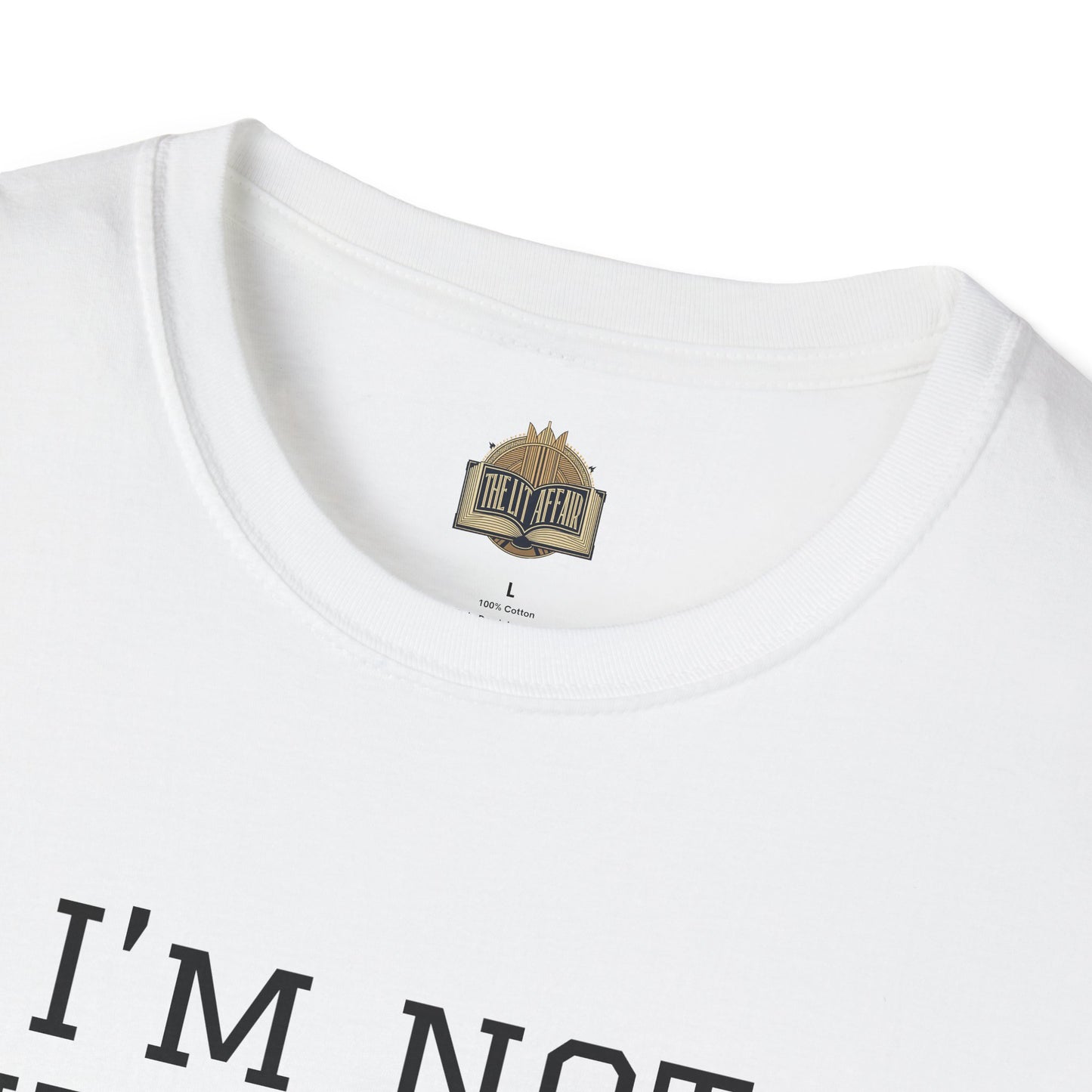 I'm Not Anti-Social I'm Pro Book Unisex Softstyle T-Shirt