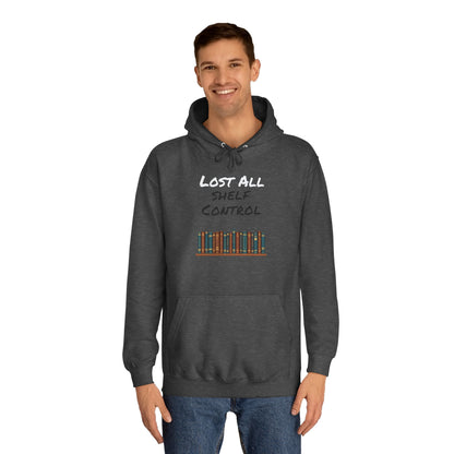 Lost all Shelf Control Unisex College Hoodie