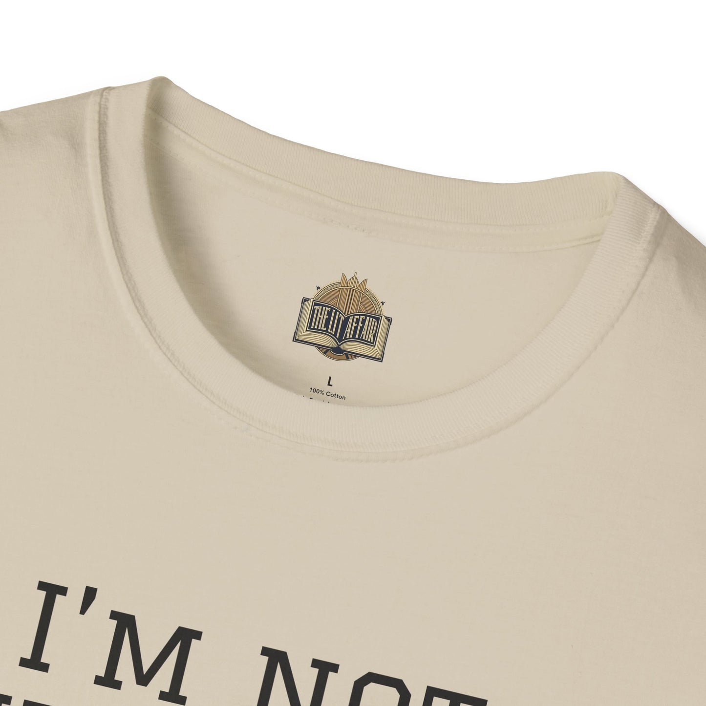 I'm Not Anti-Social I'm Pro Book Unisex Softstyle T-Shirt