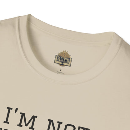 I'm Not Anti-Social I'm Pro Book Unisex Softstyle T-Shirt