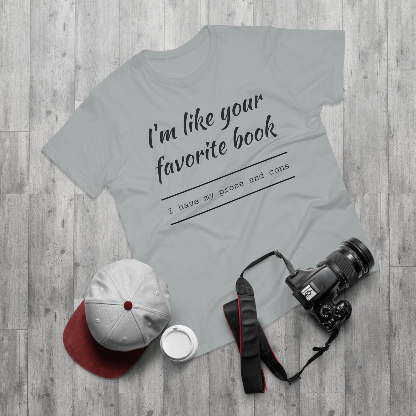 I'm Like Your Favorite Book Single Jersey Men's T-shirt