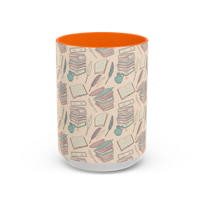 Quill and Pot Coffee Mug (11, 15oz)