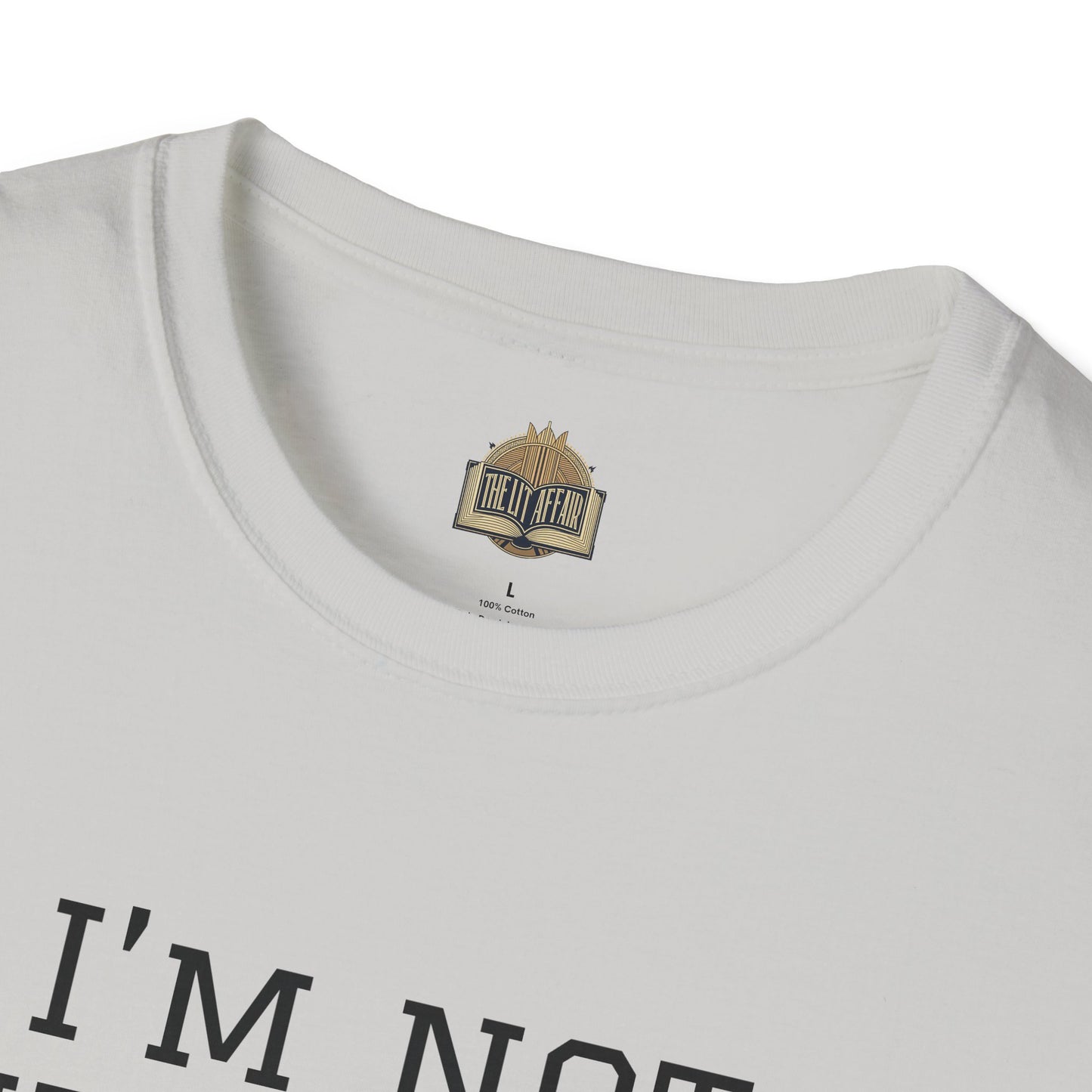 I'm Not Anti-Social I'm Pro Book Unisex Softstyle T-Shirt