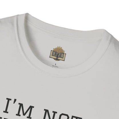 I'm Not Anti-Social I'm Pro Book Unisex Softstyle T-Shirt