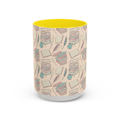 Quill and Pot Coffee Mug (11, 15oz)