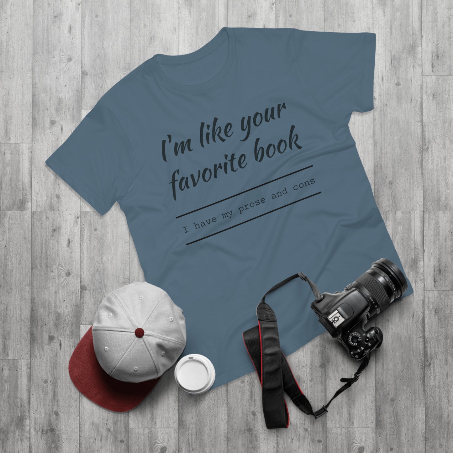 I'm Like Your Favorite Book Single Jersey Men's T-shirt