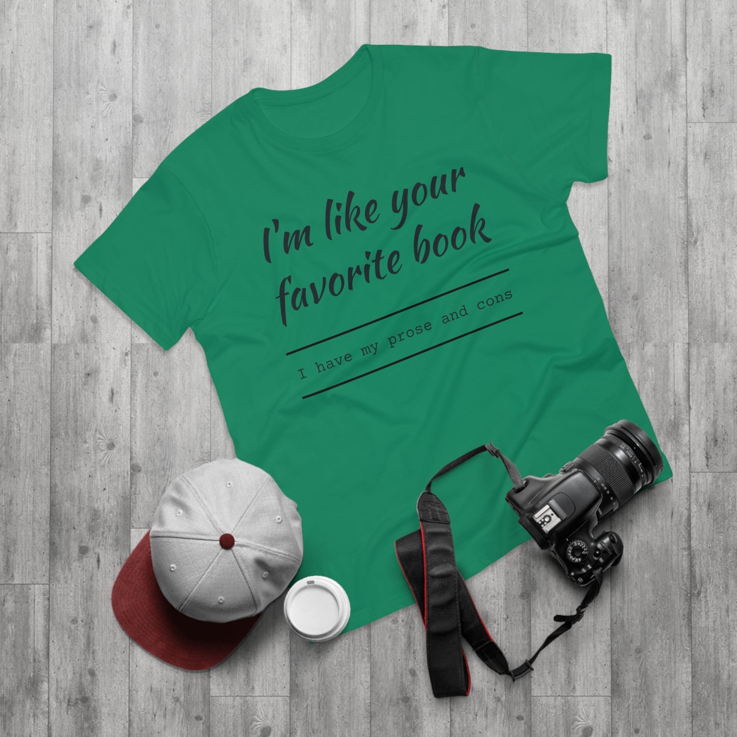 I'm Like Your Favorite Book Single Jersey Men's T-shirt