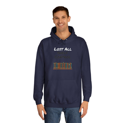Lost all Shelf Control Unisex College Hoodie
